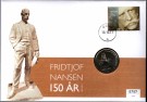 Myntbrev. Nr. 164, Fridtjof Nansen 150 år thumbnail