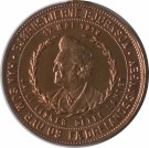 17. Mai. 1910, Bjørnson/Nordraak, JA.52, Forg. Bronse m/Bånd thumbnail