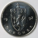 5 kroner 1992 , kv. 0 thumbnail