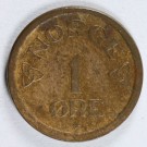 1 øre 1957,  kv. 1+/01 thumbnail