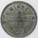 17. Mai. 1901,  Tordenskjold stående, JA37, bly              thumbnail