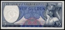 Surinam: 5 Gulden 1963, #120, kv. 0 (Nr.40), bakark medfølger thumbnail