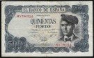 Spania: 500 Pesetas 1971, kv. 1/1-, 7 mm brettrift thumbnail