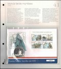Myntbrev. Nr. 041, Island hedrer Leiv Eriksson (Sølv) thumbnail