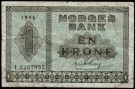1 kr 1946 I, kv. 1- (Nr. 2595) thumbnail