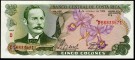 Costa Rica: 5 Colones 1989, #236d, kv. 0/01 (Nr.42), bakark medfølger thumbnail