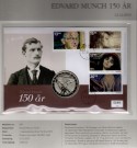 Myntbrev. Nr. 189, Edvard Munch 150 år thumbnail