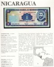 Nicaragua: 1 Cordoba 1995, #179, kv. 0 (Nr.136), bakark medfølger thumbnail