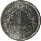 1 Reichsmark 1936 A, Kv.01 (Nr.2954) thumbnail
