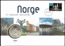 Myntbrev. Nr. 101, Årets Turistfrimerker - Bryggen i Bergen thumbnail