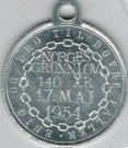 17. Mai. 1954, Eidsvollsbygningen, JA.82, Aluminium, kv.0 thumbnail