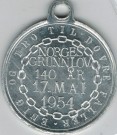 17. Mai. 1954, Eidsvollsbygningen, JA.82, Aluminium, kv.0 thumbnail