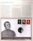 Myntbrev. Nr. 125,  Henrik Wergeland 200 år (Sølv) thumbnail