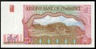 Zimbabwe: 5 Dollars 1997, kv. 0 (Nr.2), bakark medfølger thumbnail