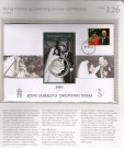 Myntbrev. Nr. 126, Kong Harald og Dronning Sonjas rubinbryllup (Sølv) thumbnail