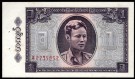 Burma: 1 Kyat ND (1965), #52, kv. 0 (med stiftehull som er vanlig på disse) thumbnail