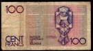 Belgia: 100 Francs ND, #140a/142a, kv. 1- thumbnail