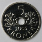 5 kroner 2005 , kv. 0 thumbnail