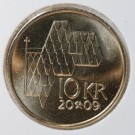 10 kroner 2009 , kv. 0 thumbnail