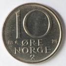 10 øre 1980 , kv. 0  m/stjerne thumbnail