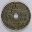 25 øre 1924, HCN, Kv. 1/1+, / Danmark thumbnail