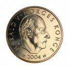 20 kroner 2004 , kv. 0  (Jernbanen 150 år) thumbnail