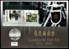 Myntbrev. Nr. 102, Garden 150 år (Sølv)             thumbnail