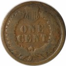 One Cent 1882, Indian Head, kv. 1- (Nr. 2998) thumbnail