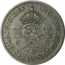 2 Shillings 1947, Kv. 1/1+, // Florin thumbnail