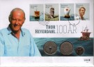Myntbrev. Nr. 198, Thor Heyerdahl 100 år thumbnail