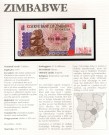 Zimbabwe: 5 Dollars 1997, kv. 0 (Nr.2), bakark medfølger thumbnail