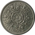 2 Shillings 1962, Kv. 1+/01, // Florin thumbnail