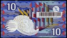 Nederland: 10 Gulden 1997, #99, kv. 0 (Nr.98), bakark medfølger thumbnail