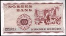 100 kr 1971 X, kv. 1+/01, Erst. X6342051 thumbnail