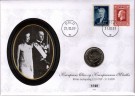 Kongelig myntbrev, nr. 1007 - Kronprins Olav og kronprinsesse Martha thumbnail