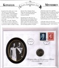 Kongelig myntbrev, nr. 1007 - Kronprins Olav og kronprinsesse Martha thumbnail