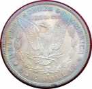 Morgan Dollar 1883 O, (Nr.2983), kv god .01, Nydelig regnbuepatina thumbnail