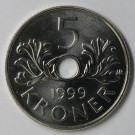 5 kroner 1999 , kv. 0 thumbnail