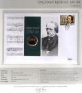Myntbrev. Nr. 212, Halfdan Kjerulf 200 år thumbnail