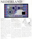 Nederland: 10 Gulden 1997, #99, kv. 0 (Nr.98), bakark medfølger thumbnail