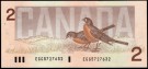 Canada: 2 Dollars 1986, #94b, kv.0 (Nr.156), bakark medfølger thumbnail