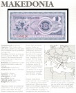 Makedonia: 10 Denar 1992, #1, kv.0 (Nr.162), bakark medfølger thumbnail