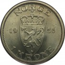 1 krone 1951 (Type II), kv. 0  (Nr. 981) thumbnail