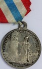 17. Mai. 1895, Stående kvinne ved bauta,JA.22, Sølv thumbnail