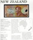 New Zealand: 5 Dollars 1999, #185a, kv.0 (Nr.157), bakark medfølger thumbnail