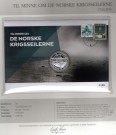 Myntbrev. Nr. 215, Til minne om de Norske Krigsseilerne (SØLV) thumbnail