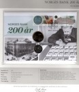 Myntbrev. Nr. 224, Norges Bank 200 år thumbnail