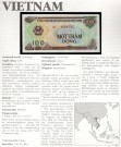 Vietnam: 100 Dong 1991, #105b, kv. 0 (Nr.54), bakark medfølger thumbnail