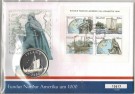 Myntbrev. Nr. 041, Island hedrer Leiv Eriksson (Sølv) thumbnail