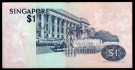 Singapore: 1 Dollar (1976) ND, #9, kv.1/1+ thumbnail